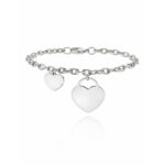 Bracciale Bambina con Cuore Incisione Personalizza