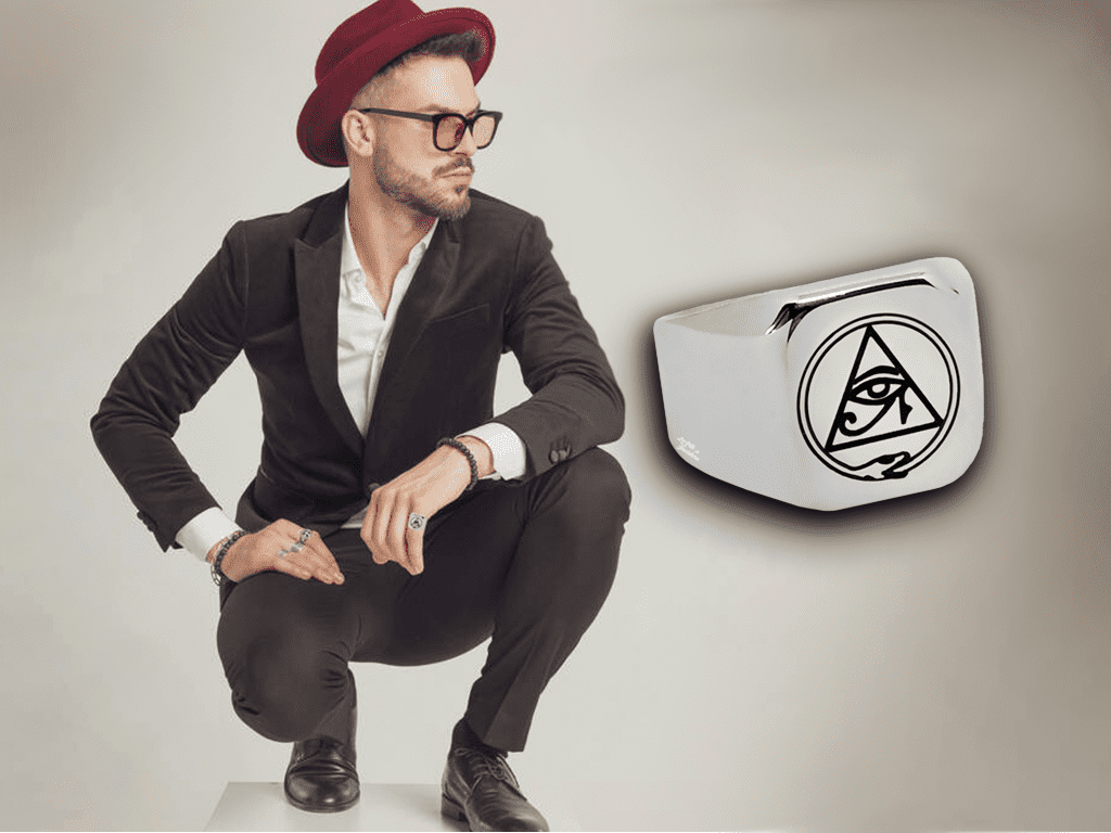 Anello Chevalier con logo