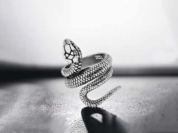 Anello Serpente con Incisione Personalizzata 1 Interna