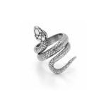 Anello Serpente con Incisione Personalizzata Interna