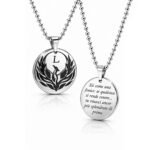 Collana Donna in Rinascita con Incisione Personalizzata