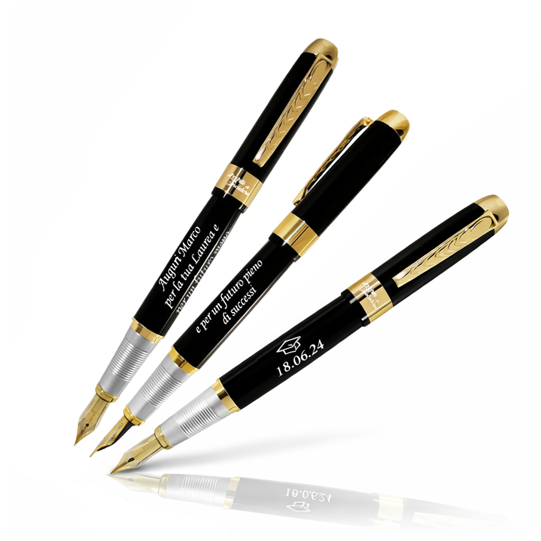 Penna Stilografica Laurea con Incisione Personalizzata