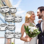 Anelli Coppia Anniversario Personalizzati con Incisione