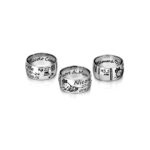 Anello Nascita Mamma con Incisione Personalizzata