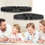 Bracciale Uomo Famiglia Personalizzato con Incisione