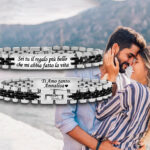 Bracciale per Lui con Incisione Personalizzata con Dedica
