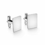Gemelli Uomo Rettangolari con Incisione Personalizzata