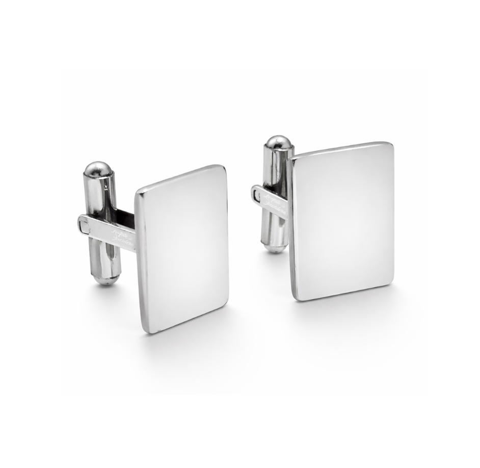 Gemelli Uomo Rettangolari con Incisione Personalizzata