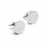 Gemelli Uomo Tondi con Incisione Personalizzata