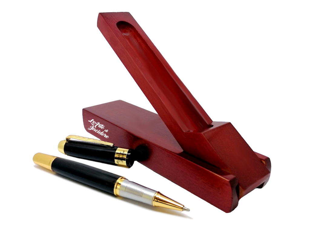 Astuccio portapenne in legno espositivo per 1
