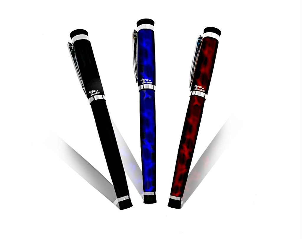 Penna roller effetto marmo con Incisione personalizzata