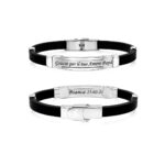 Bracciale per il Papà con Dedica Personalizzata
