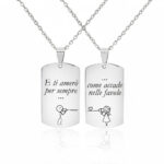 Collane per Coppia di Fidanzati Personalizzate