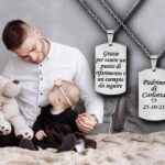 Collana Padrino Battesimo con Incisione Personalizzata