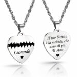 Collana per Mamma Incinta con Cuore Personalizzato