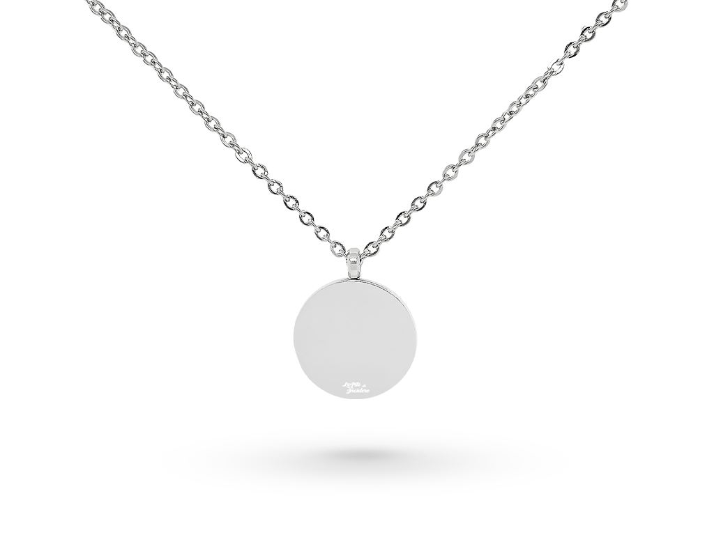 Collana per uomo Rosa Dei Venti retro con incisione personalizzata Collana per uomo Rosa Dei Venti retro con incisione personalizzata