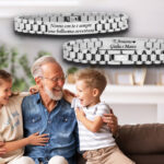 Bracciale Nonno Personalizzato con Dedica e Nomi