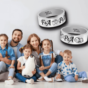 Anello fascia uomo con Incisione Personalizzata
