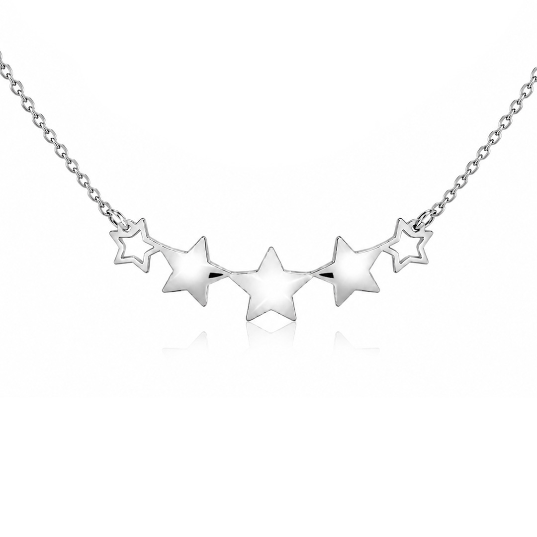 Collana Girocollo Stelle per Donna Personalizzata Retro