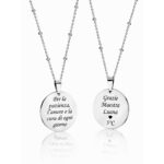 Collana Tonda Lunga per Maestra Personalizzata