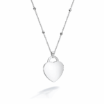 Collana per Lei con Cuore Inciso Personalizzato