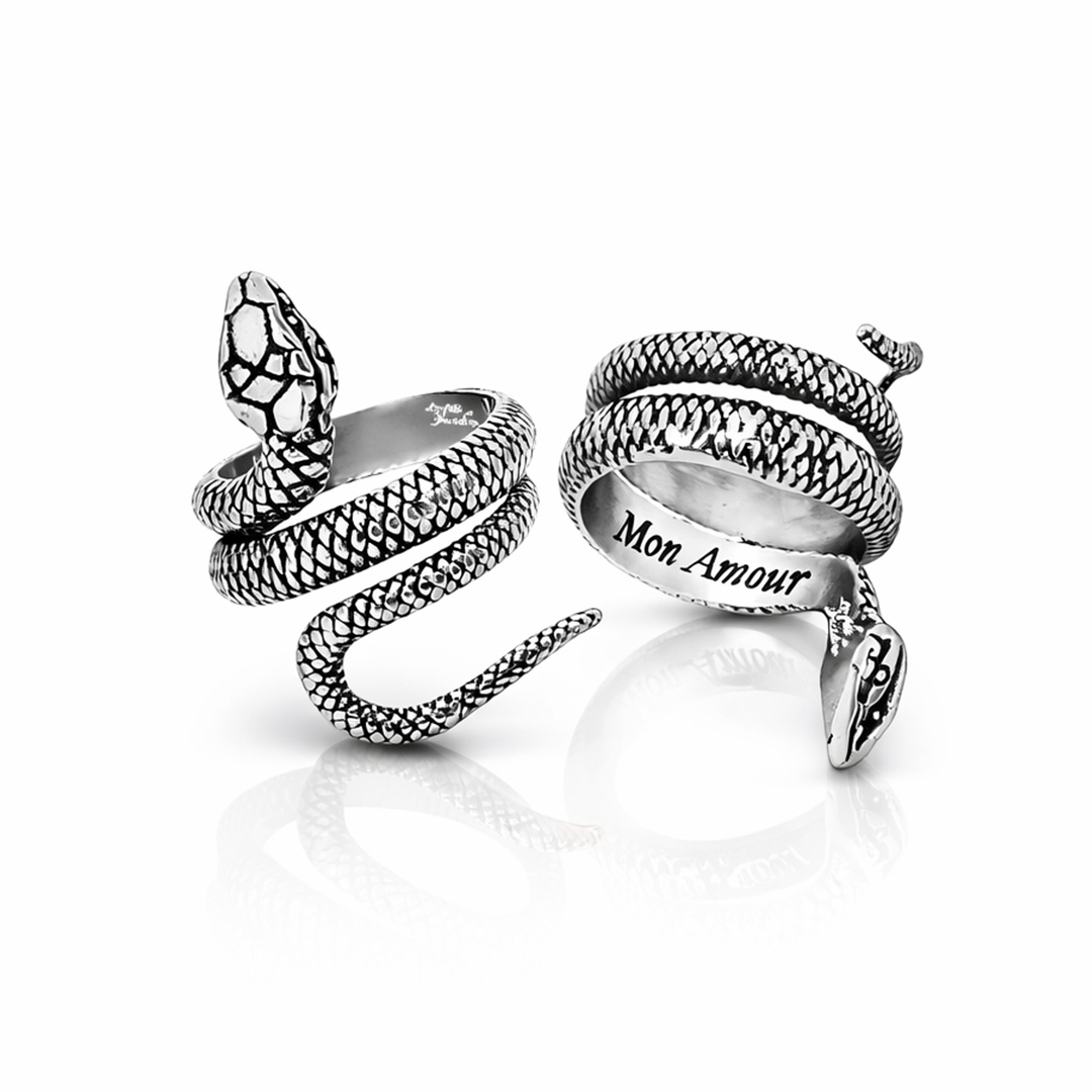 Anello Serpente Personalizzato con Incisione