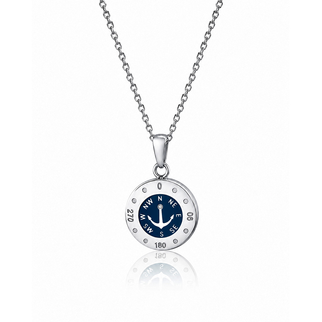 Collana Bussola Rosa dei Venti Personalizzata