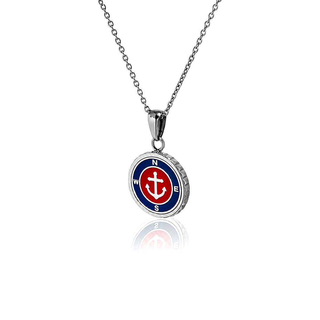 Collana Ciondolo Bussola Personalizzata