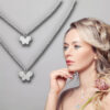 Collana Farfalla Personalizzata con Incisione