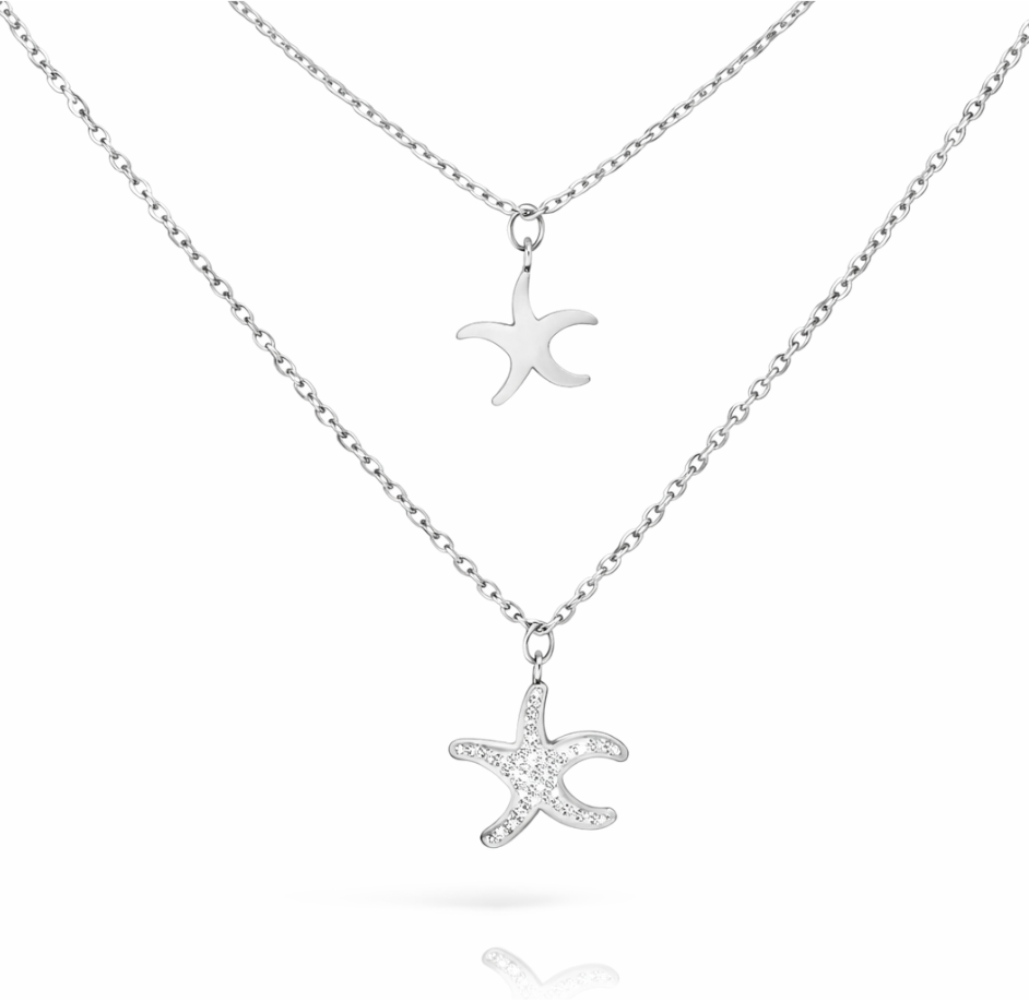 Collana con Stella Marina Donna con Incisione Personalizzata