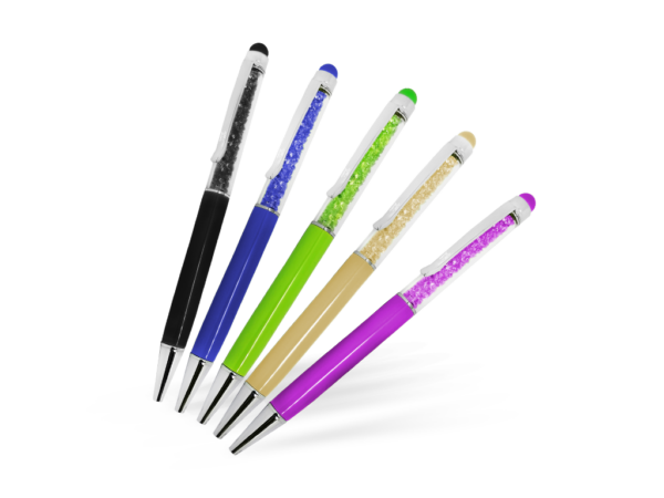 Penna a Sfera con Strass e Touch Screen Personalizzata