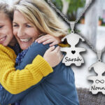 Collana Personalizzata Nonna con Ciondolo Bimba e 2 Nomi
