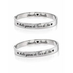 Bracciali Migliori Amiche Rigidi Personalizzati