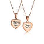 Collana per Madrina di Battesimo Personalizzata con Incisione