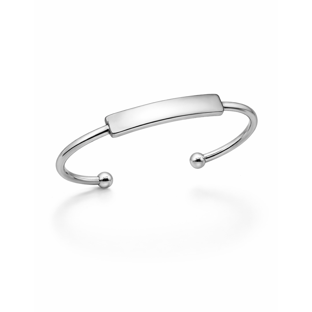 Bracciale Rigido Donna Aperto Incisione Personalizzata
