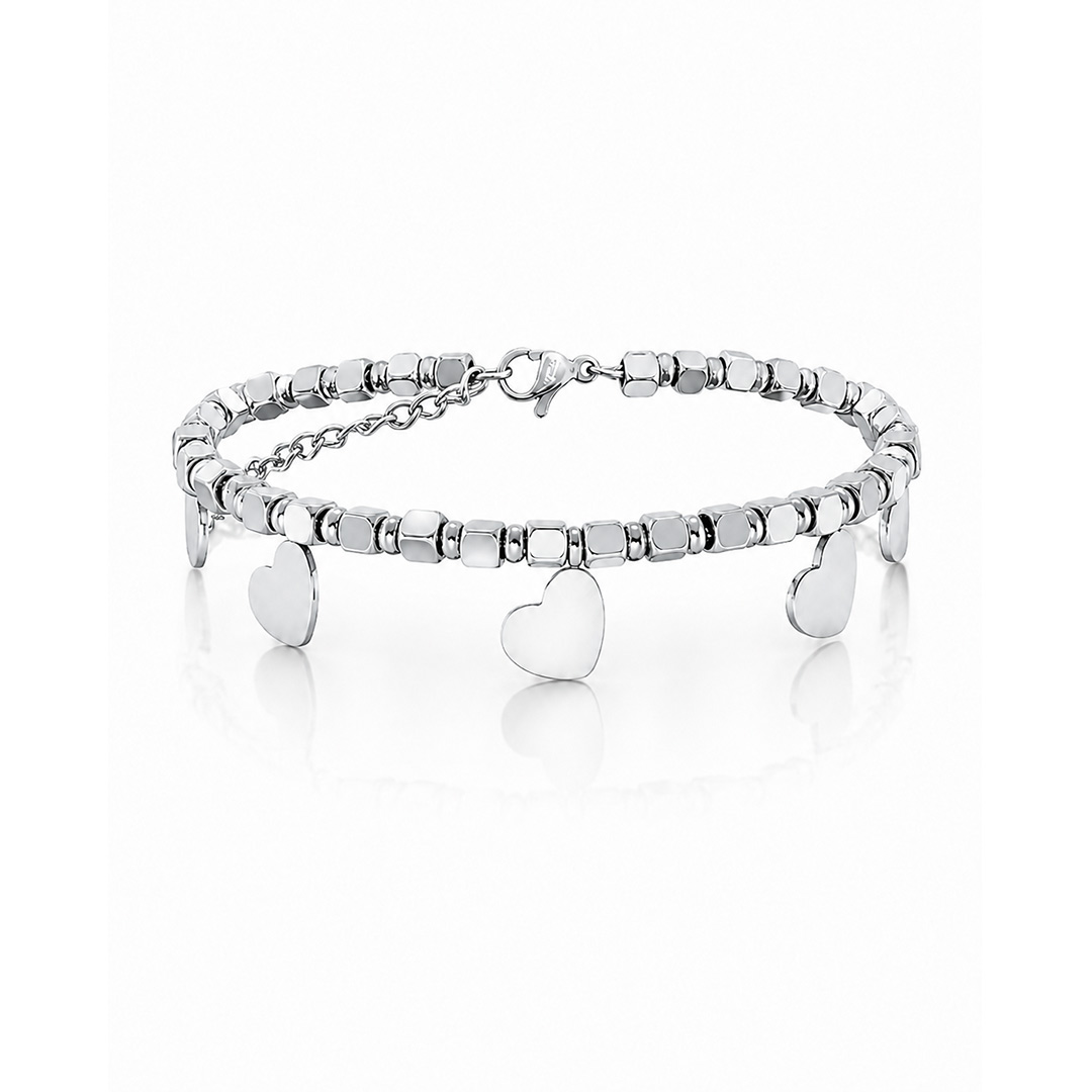 Bracciale con Cuoricini per Donna Personalizzati