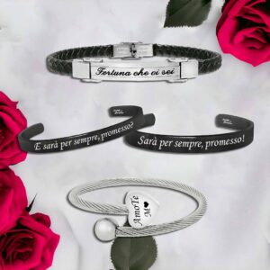bracciali-personalizzati-acciaio-incisione-hero-san-valentino bracciali personalizzati acciaio incisione hero san valentino